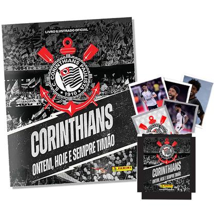 Imagem de Album de Figurinhas Corinthians 115 Anos + 60 Cromos P/Colar