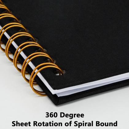 Imagem de Álbum de fotos de álbum de recortes Yopih 25x25 cm Capa dura 40 páginas