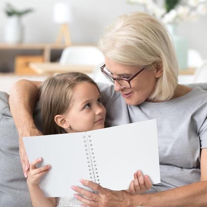 Imagem de Álbum de fotos de álbum de recortes Yopih Hardcover Kraft 20x20cm 40 páginas