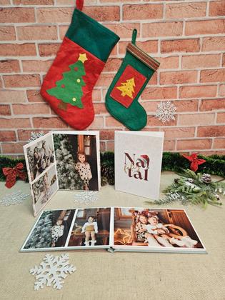 Imagem de Álbum de Fotos Instalivro Natal 10F 15x21 Horizontal Ical