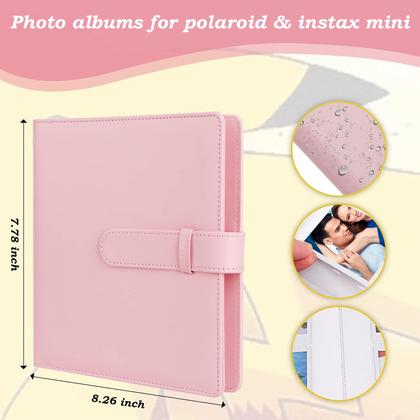 Imagem de Álbum de fotos Ruibytree 256 bolsos para Fujifilm Instax Mini