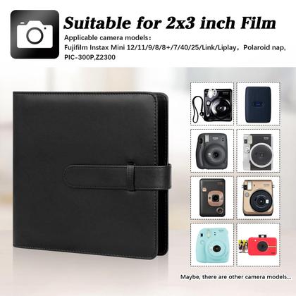 Imagem de Álbum de fotos Ruibytree 360 Pockets para Fujifilm Instax Mini