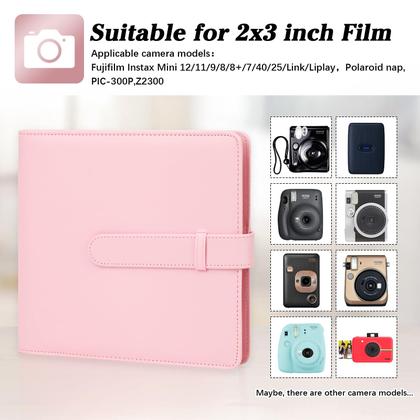 Imagem de Álbum de fotos Ruibytree 360 Pockets para Fujifilm Instax Mini
