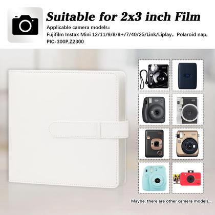 Imagem de Álbum de fotos Ruibytree 360 Pockets para Fujifilm Instax Mini