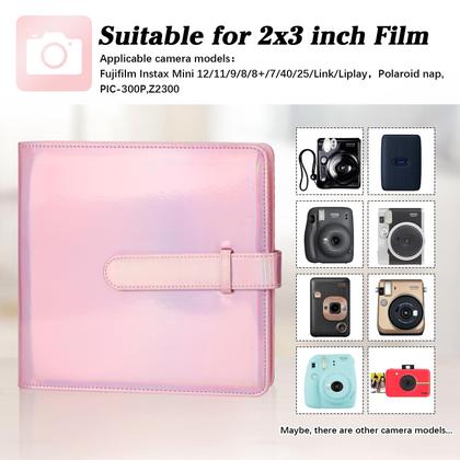 Imagem de Álbum de fotos Ruibytree 360 Pockets para Fujifilm Instax Mini