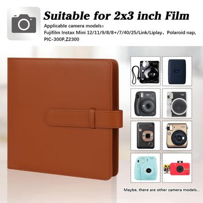 Imagem de Álbum de fotos Ruibytree 360 Pockets para Fujifilm Instax Mini