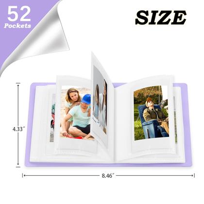 Imagem de Álbum de fotos Ruibytree 52 bolsos para Fujifilm Instax Mini