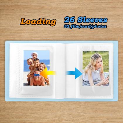 Imagem de Álbum de fotos Ruibytree 52 bolsos para Fujifilm Instax Mini
