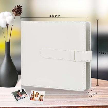 Imagem de Álbum de fotos Ruibytree para câmera Polaroid Go (branco)