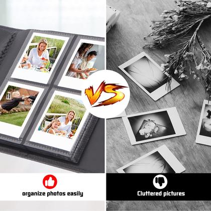 Imagem de Álbum de fotos Ruibytree para câmera Polaroid Go com 256 bolsos