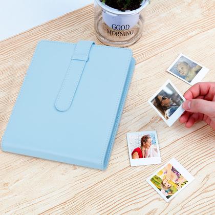 Imagem de Álbum de fotos Ruibytree para Polaroid Go Camera (azul)