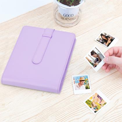 Imagem de Álbum de fotos Ruibytree para Polaroid Go Camera (roxo)