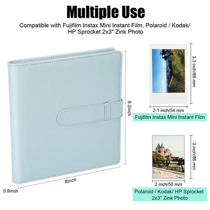 Imagem de Álbum de fotos Veicevol 256 bolsos para Fujifilm Instax Mini