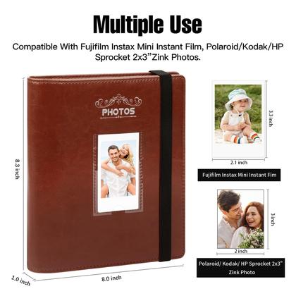 Imagem de Álbum de fotos Veicevol 288 bolsos para Fujifilm Instax Mini
