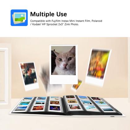 Imagem de Álbum de fotos Veicevol 432 Pockets para Fujifilm Instax Mini