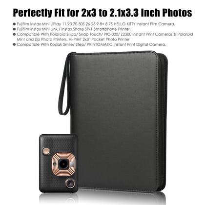 Imagem de Álbum de fotos Veicevol 540 e bolsos para Fujifilm Instax Mini
