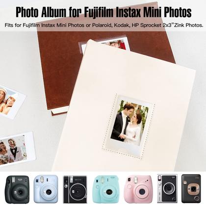 Imagem de Álbum de fotos Veicevol para Fujifilm Instax Mini Camera (128 bolsos)