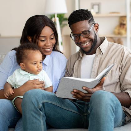 Imagem de Álbum de fotos Yopih Mini 4x6, pacote com 2 capas de linho cinza