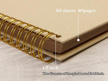 Imagem de Álbum de recortes, álbum de fotos, potricher, 25x25cm, 80 páginas, amarelo