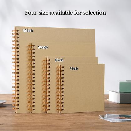 Imagem de Álbum de recortes potricher DIY 30x30cm 40 páginas, capa dura