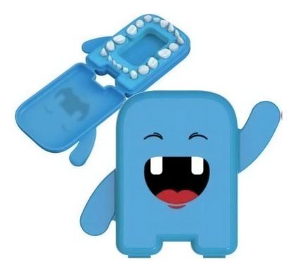 Imagem de Álbum Dental Porta Dentes De Leite Angelus Azul 20cm