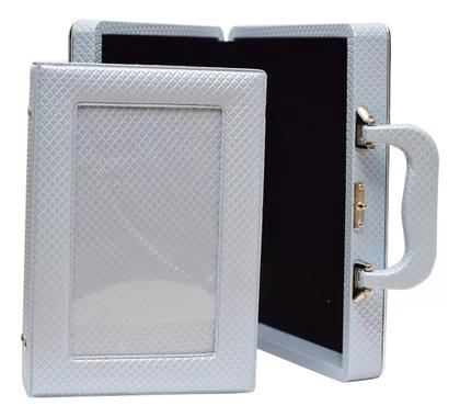 Imagem de Álbum Fotográfico Azul Porta Retrato Na Capa 160 Fotos 15x21