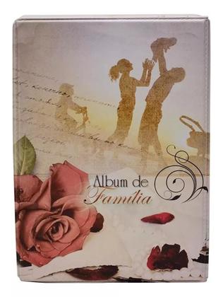 Imagem de Álbum Fotográfico Luxo Caixa Imã Família 200 Fotos 10x15