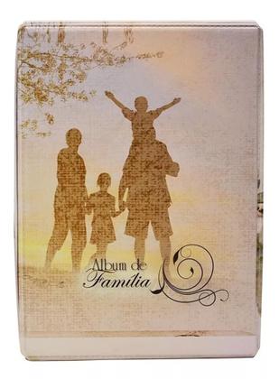 Imagem de Álbum Fotográfico Luxo Caixa Imã Família 200 Fotos 10x15
