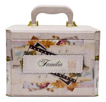 Imagem de Álbum Fotográfico Maleta Box Luxo Família 240 Fotos 15x21