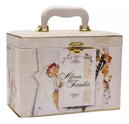 Imagem de Álbum Fotográfico Maleta Box Luxo Família 480 Fotos 10x15