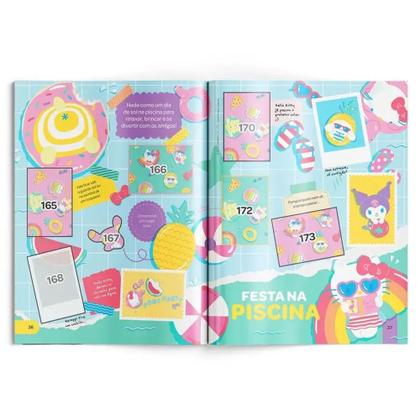 Album Hello Kitty 2025 80 Figurinhas Diário Fotos My Melody