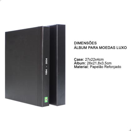 Imagem de Álbum Moedas de Luxo Plano Real 1994 a 2034
