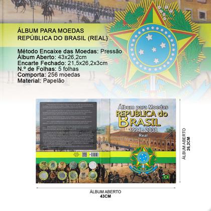 Imagem de Álbum Moedas Plano Real 1994 - 2038