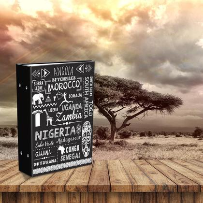 Imagem de Album Para 500 Fotos 10X15 Viagem África Natureza Ecologico