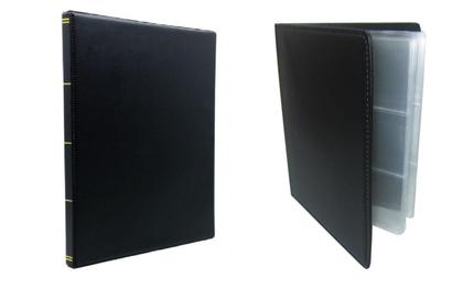 Imagem de Album Para Cédulas Com 20 Folhas Acetato Tranparente