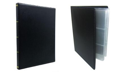 Imagem de Album Para Cédulas Com 20 Folhas Acetato Tranparente