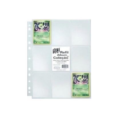 Imagem de Álbum Pasta Fichário Pokemon com 10 Folhas YES Detetive Pikachu Capa Dura Reforçado para Cards ou Cartas DragonBall Naruto Yu-Gi-Oh