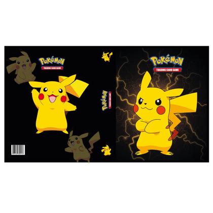 Imagem de Álbum Pasta Fichário Pokemon Pikachu Reforçado Capa Dura Reforçado para Colecionar Cards ou Cartas