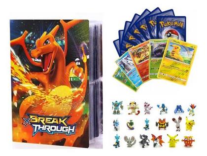 Imagem de Album Pokémon Charizard P/ 240 Cards + 25 Cartas