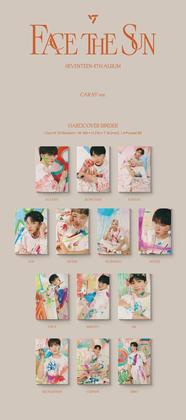 Álbum: SEVENTEEN Face the Sun (versão 4ª QUILATE) + Cartões