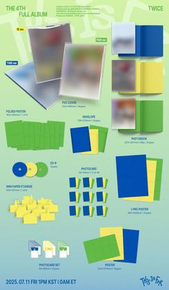 Imagem de Álbum Virgin Music TWICE THIS IS FOR IS ver. 4th Studio