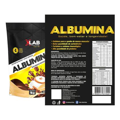 Imagem de Albumina 1kg Sabor Capuccino X-lab