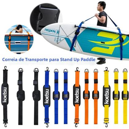 Imagem de Alça Ajustável Para Transporte De SUP, Pranchas De Surf E Longboards