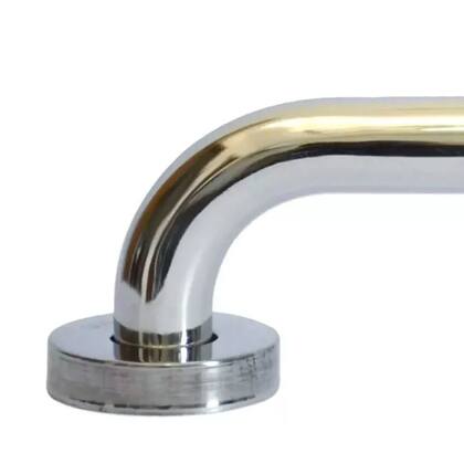 Imagem de Alça Apoio 30cm Kit 2 uni Inox Banheiro Idoso Deficiente Acessibilidade Cadeirante