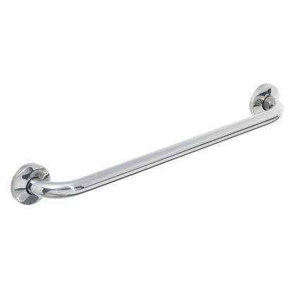 Imagem de Alça de Apoio Banheiro Inox 50cm Barra Idoso Cadeirante Deficiente Acessibilidade