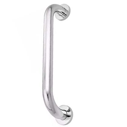 Imagem de Alça de Apoio Inox Kit 15 Unidades Barra 30cm Segurança Suporte Idoso Gestante Criança Acessibilidade Box Banheiro