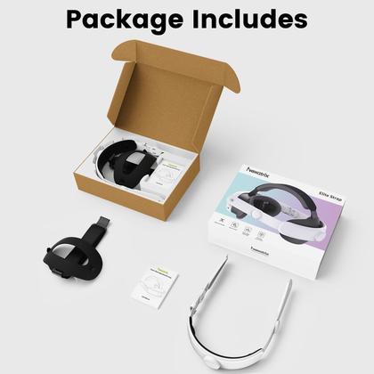 Alça de cabeça Nexatrix VR para Oculus Quest 3/3S Meta Quest 3/3S