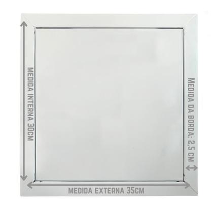 Imagem de Alçapão com tampa 30x30 cm (KIT c/ 2un.)