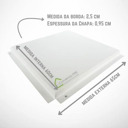 Imagem de Alçapão com tampa 60x60 cm (KIT c/ 5 un.)