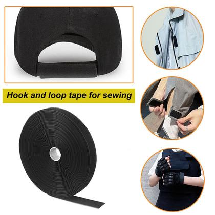 Imagem de Alças de cabo WSZJINB 5m x 2cm ajustáveis com fivelas de nylon preto